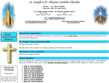 Tablet Screenshot of knoxcountycatholic.org